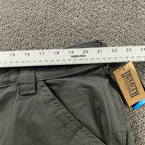 NWT Duluth Trading Co Flex Fire Hose Cargo Pants 44x30 Fits 43x28 Gunmetal Gray - Picture 10 of 14